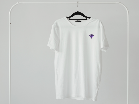 "Birthstone - FEBRUAR" - T-skjorte med fødselsstein | Unisex